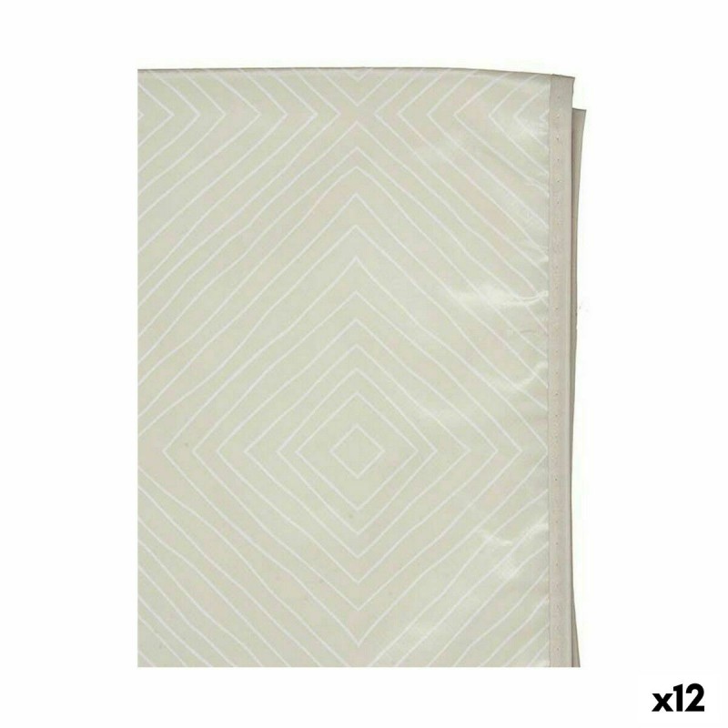 Nappe Caoutchouc Beige Losanges 140 x...