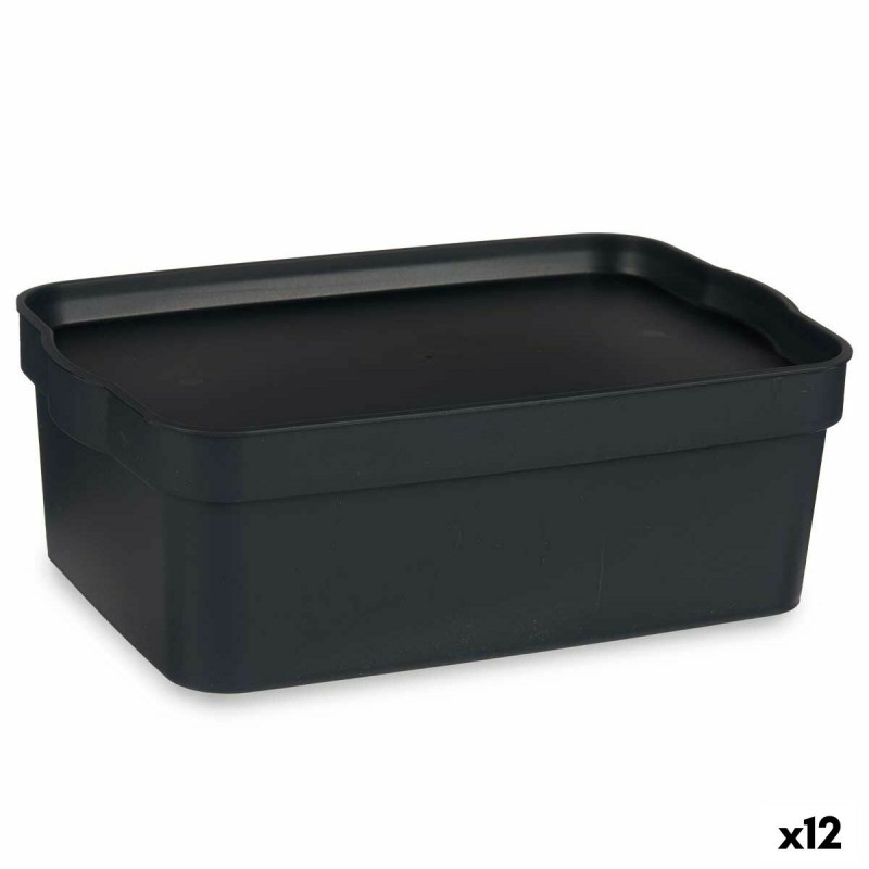 Storage Box with Lid Anthracite...