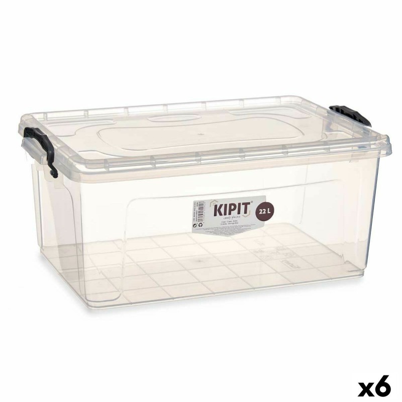 Storage Box with Lid Transparent...