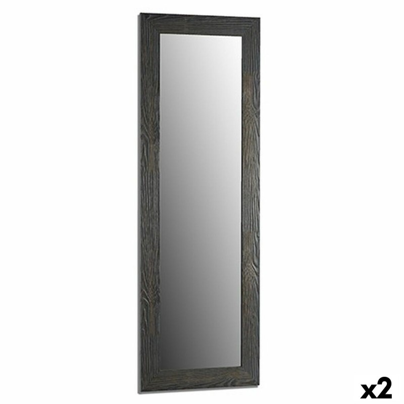 Miroir mural Gris Bois verre 46 x 136...