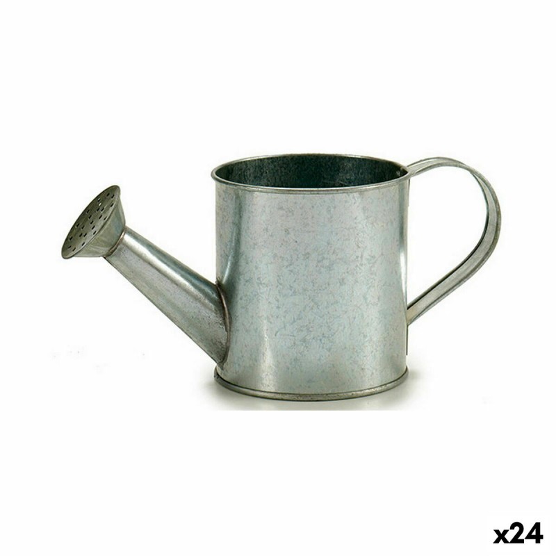 Cache-pot Arrosoir Argenté Zinc 24,5...