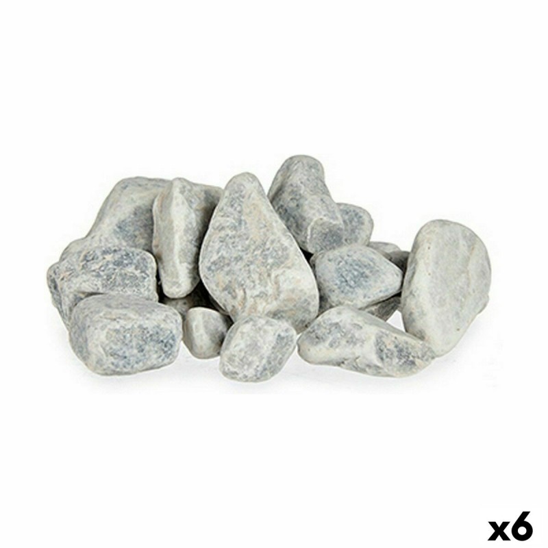 Piedras Decorativas 2 Kg Gris claro...