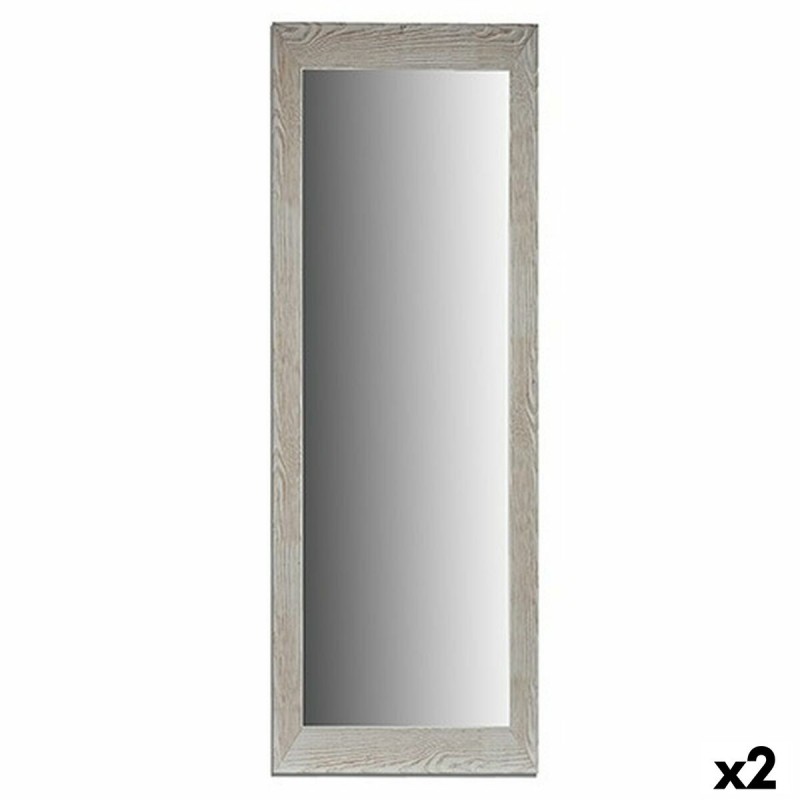 Miroir mural Bois Blanc verre 53,3 x...