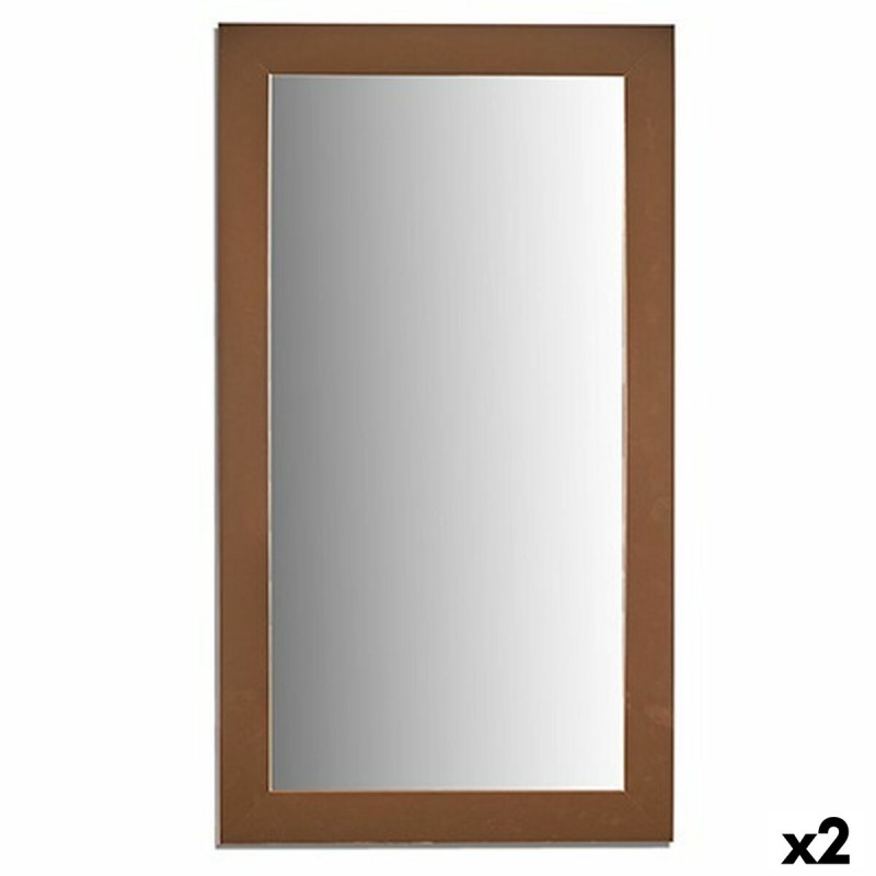 Wall mirror Golden Wood Glass 64,3 x...