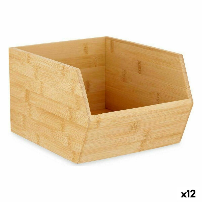 Caja Organizadora Apilable Marrón...