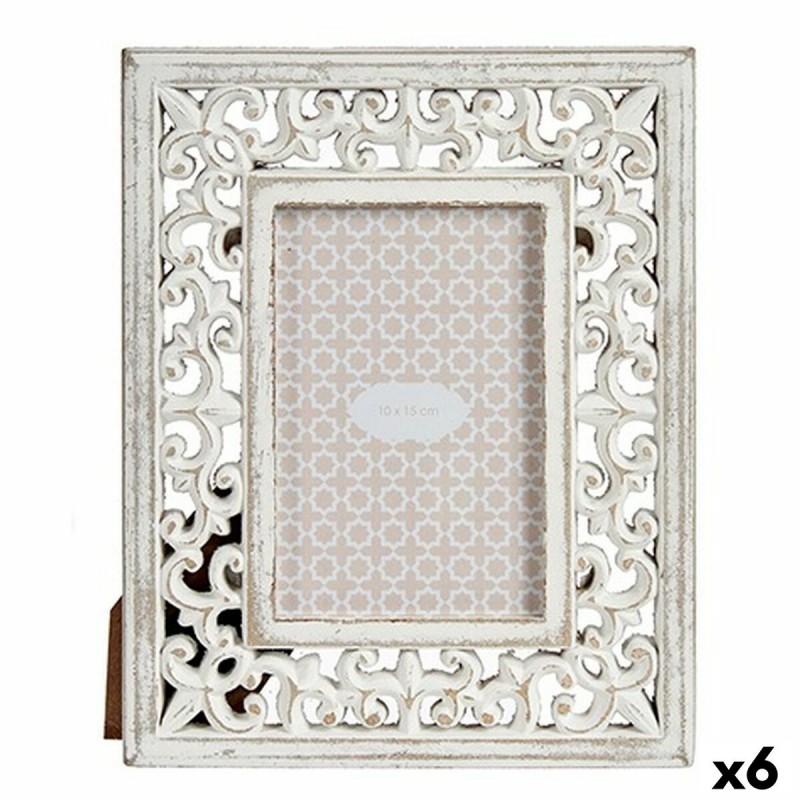 Photo frame White MDF Wood 19,6 x...