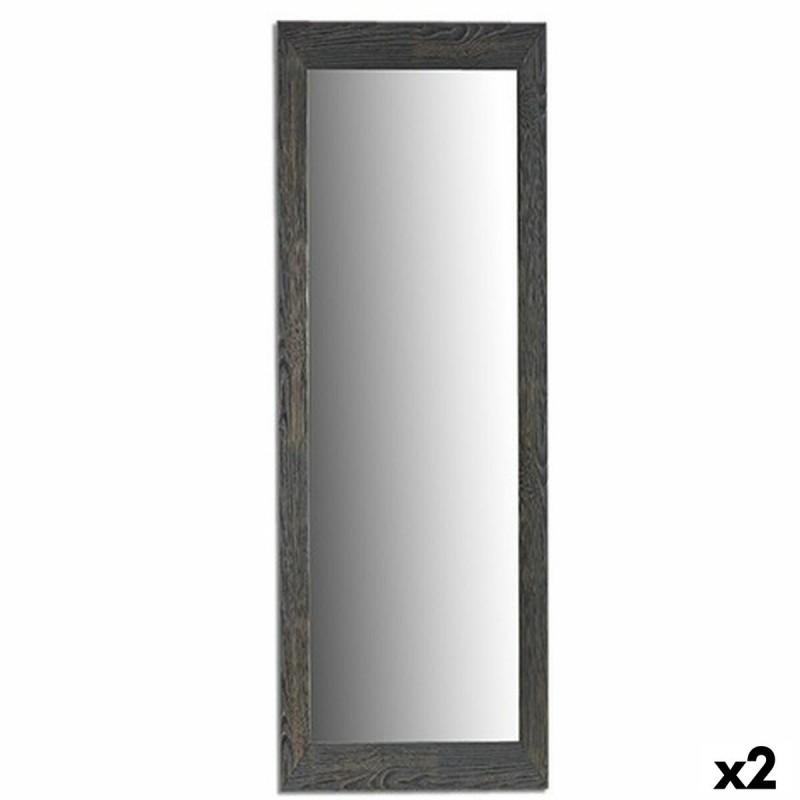 Miroir mural Gris Bois verre 53,5 x...