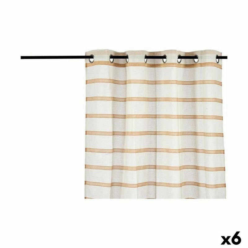 Curtain Stripes Brown 140 x 0,1 x 260...