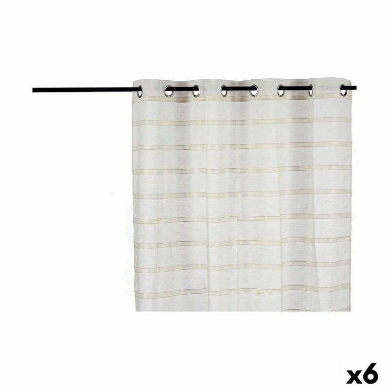 Curtain Stripes Beige 140 x 0,1 x 260...