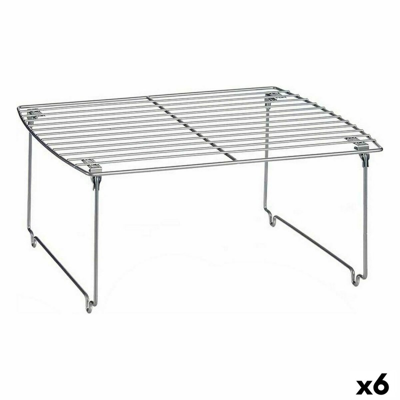 Folding Shelf Silver Metal 44 x 28 x...