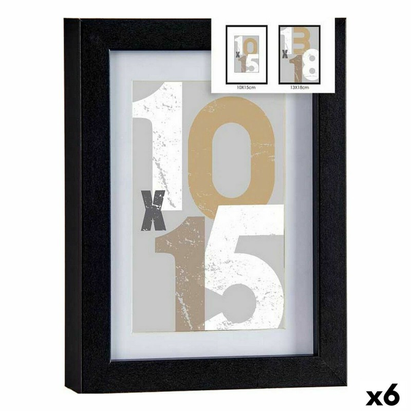 Photo frame 16 x 21 x 2,5 cm Black...