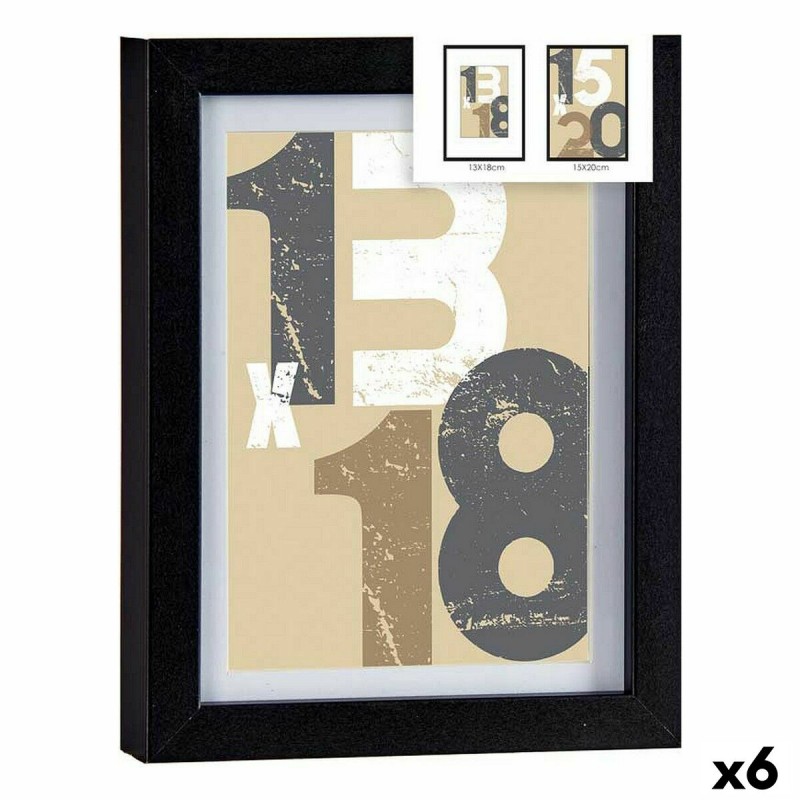 Photo frame 18 x 23 x 2,5 cm Black...