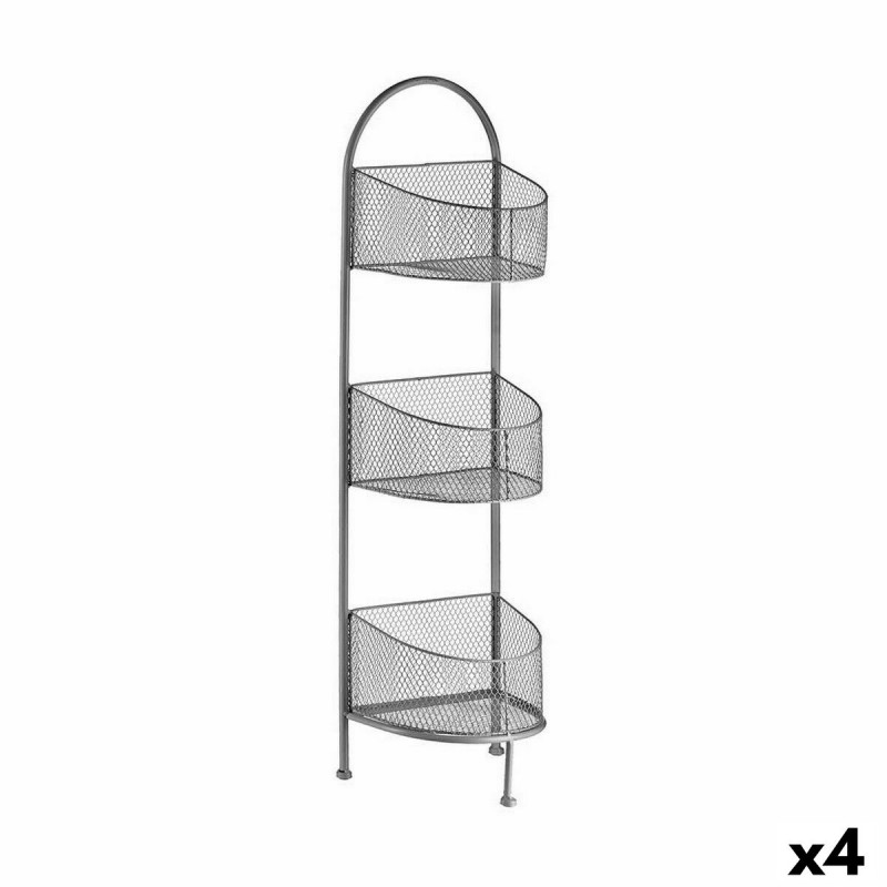 Scaffale Argentato Metallo 21,2 x 97...