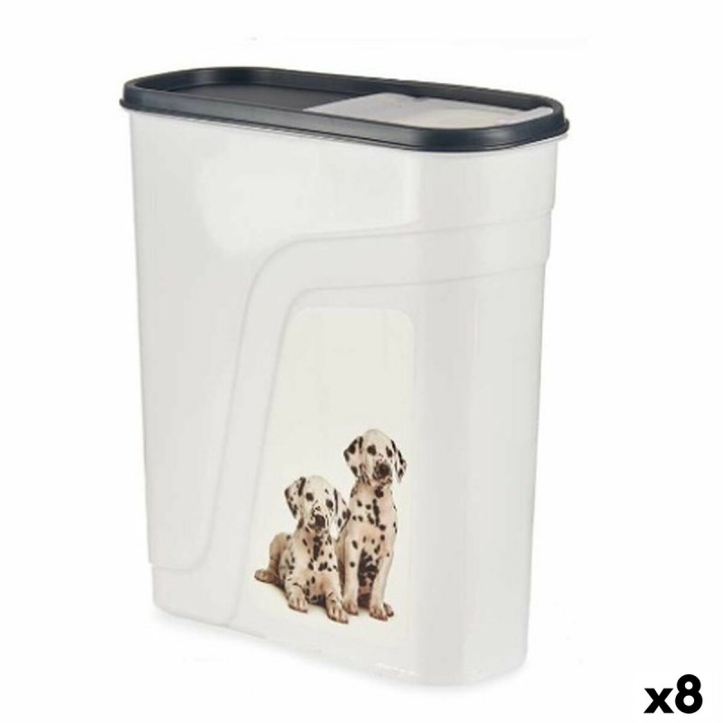 Dispensador Mascotas Antracita 4 L (8...