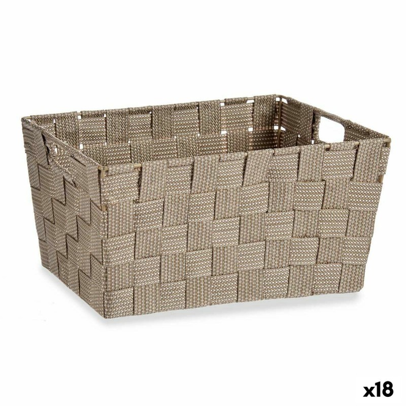 Panier Multi-usages Marron Tissu 5 L...