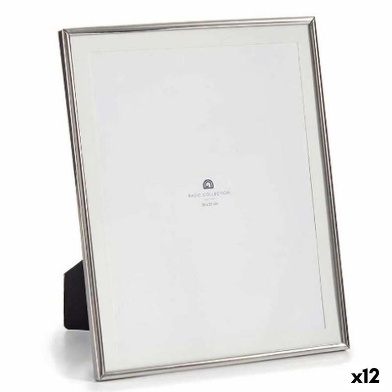 Photo frame Silver Crystal Steel 23 x...