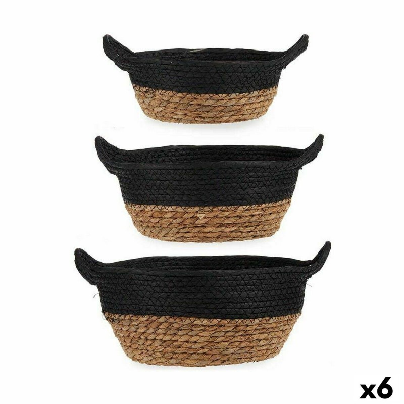 Set of Baskets With handles Brown...