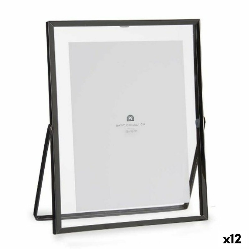 Photo frame Black Metal Glass Plastic...