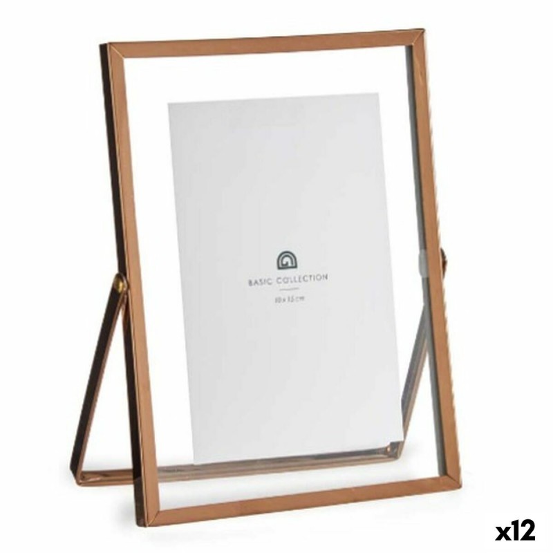 Photo frame Copper Metal Glass...