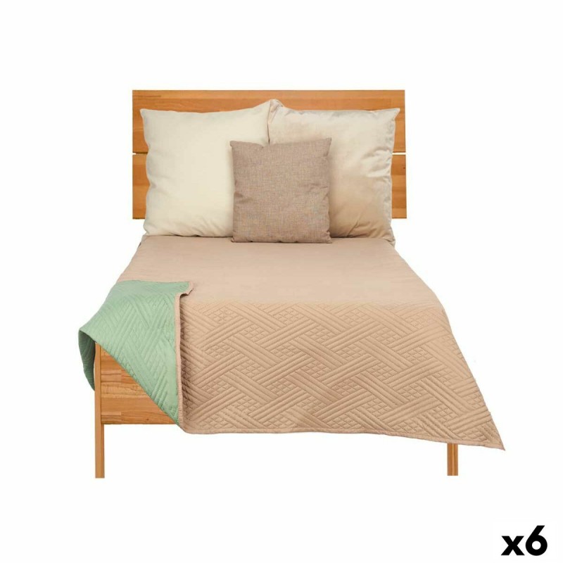 Omkeerbare sprei 180 x 260 cm Groen...