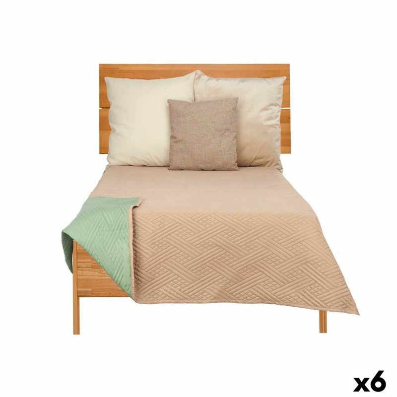 Omkeerbare sprei 240 x 260 cm Groen...