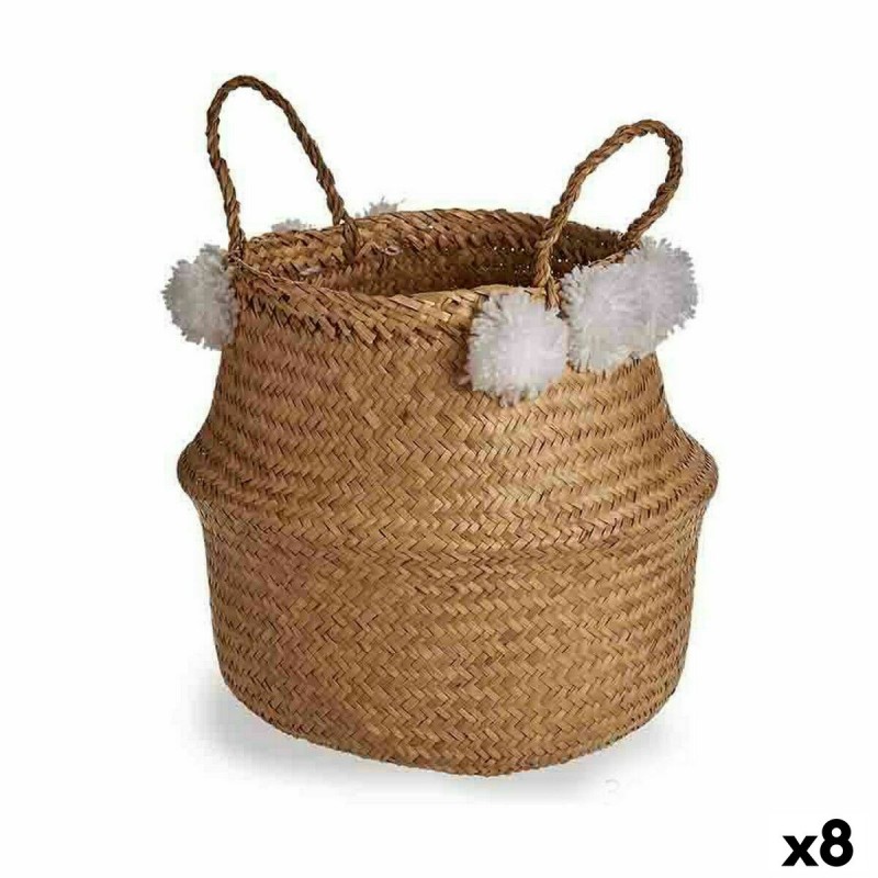 Decorative basket White Natural...