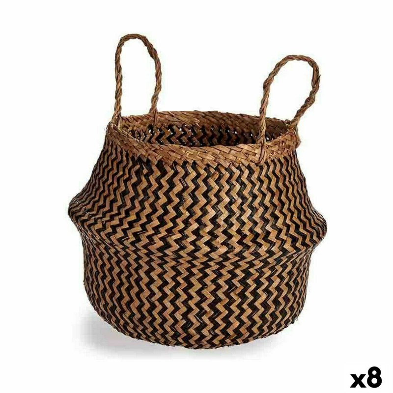 Decorative basket Black Natural...