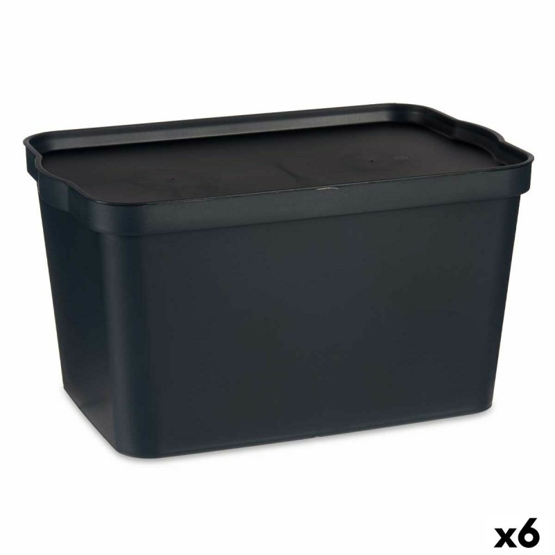 Storage Box with Lid Anthracite...