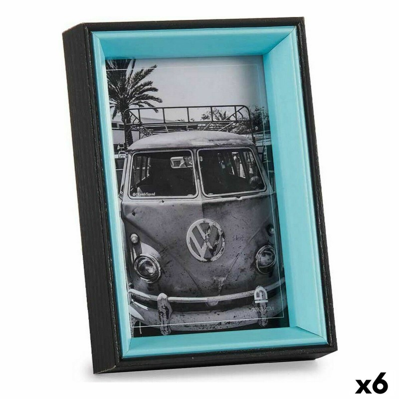 Cadre photo 3 x 17 x 12 cm Verre Noir...