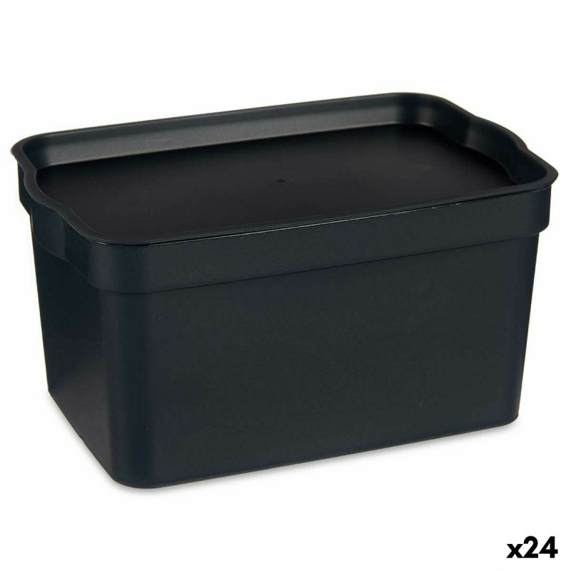 Storage Box with Lid Anthracite...