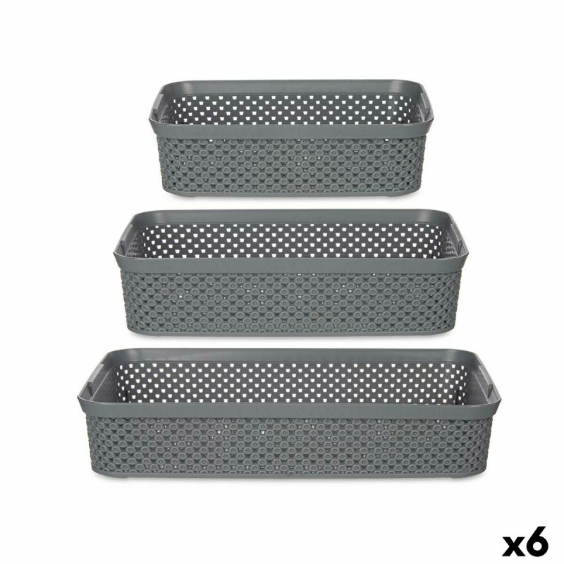 Set of organiser trays Rectangular...