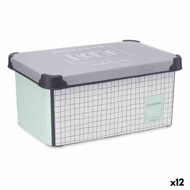 Storage Box with Lid Home Graph paper...