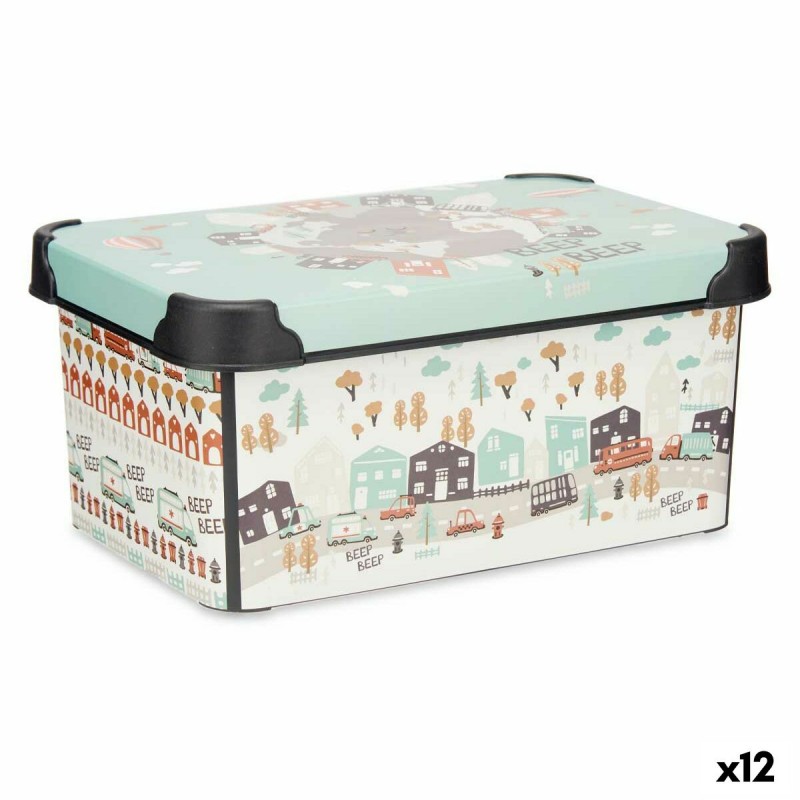 Storage Box with Lid Children's Road...