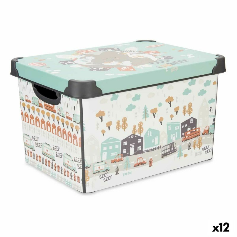 Storage Box with Lid Children's Road...