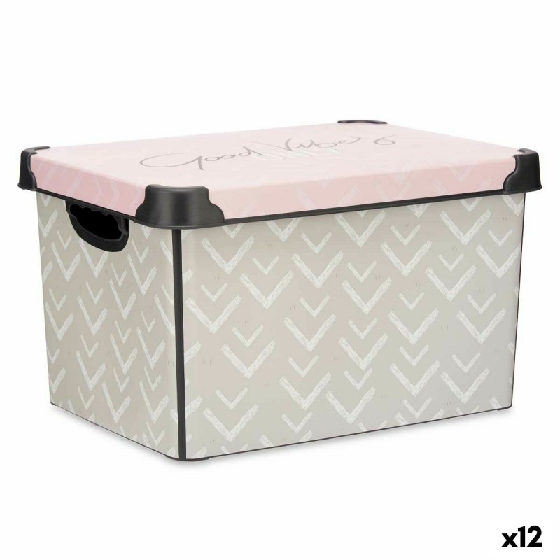 Storage Box with Lid Vibes Arrows 22...