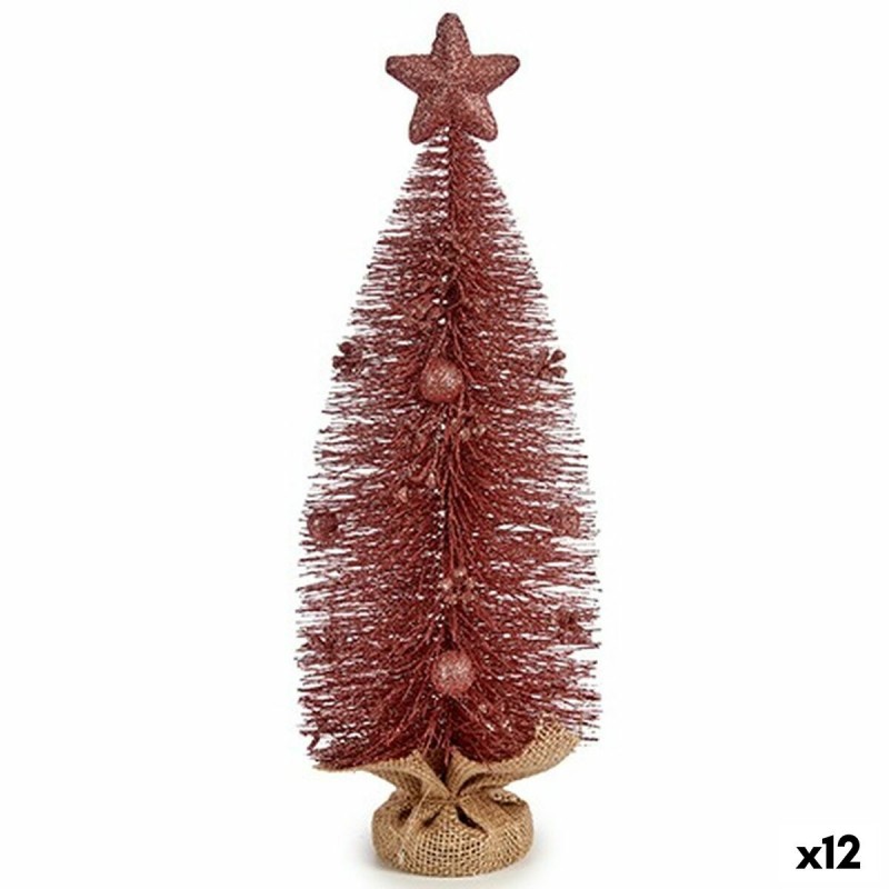 Albero di Natale Rosa 13 x 41 x 13 cm...