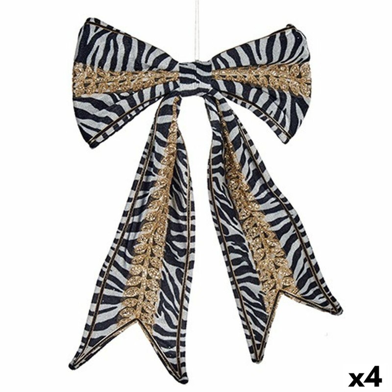 Lasso Christmas bauble Zebra White...