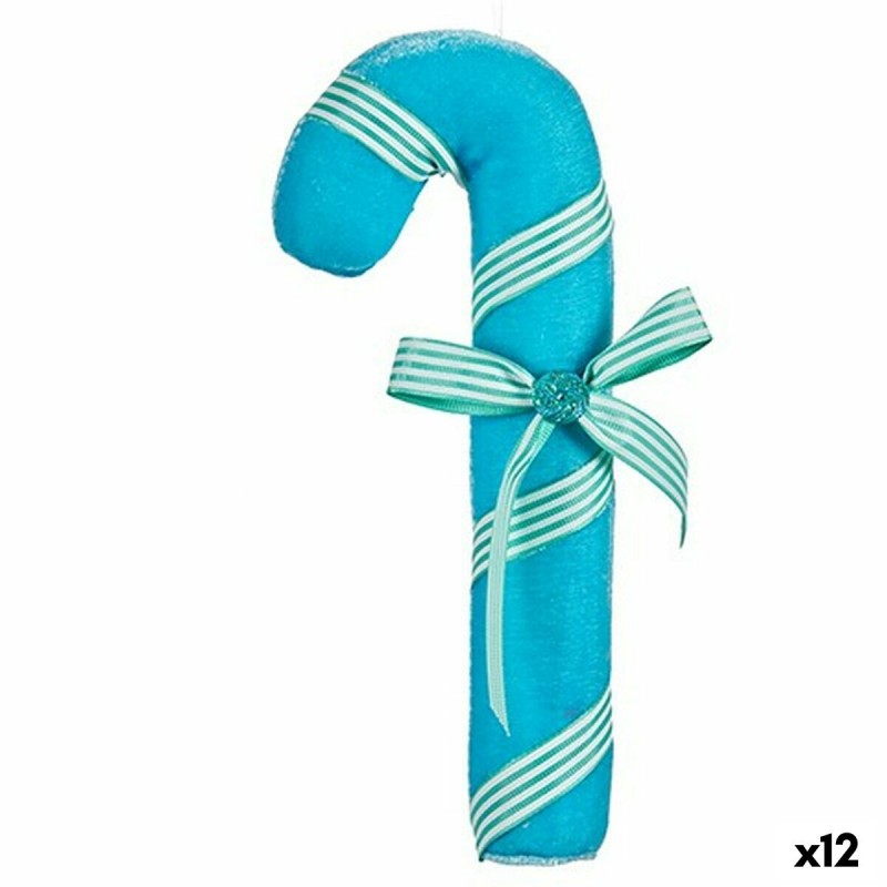 Decorative Figure Candy Cane Blue 9 x...