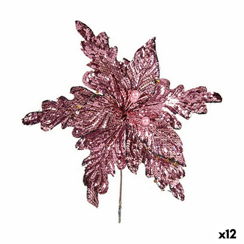 Decorative Flower Purple Plastic 25 x...