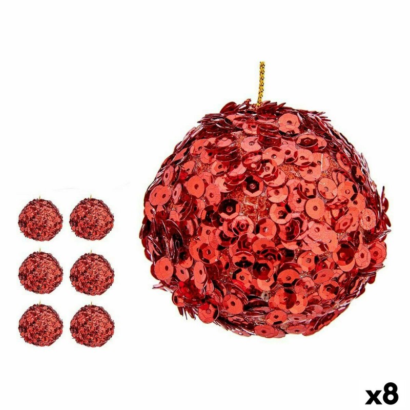 Lot de boules de Noël Paillettes...