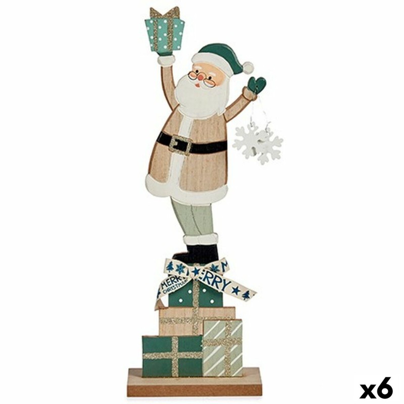 Decoratieve figuren Kerstman Groen...