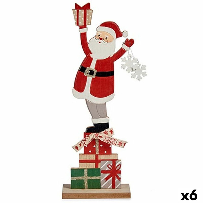 Decoratieve figuren Kerstman Wit Rood...