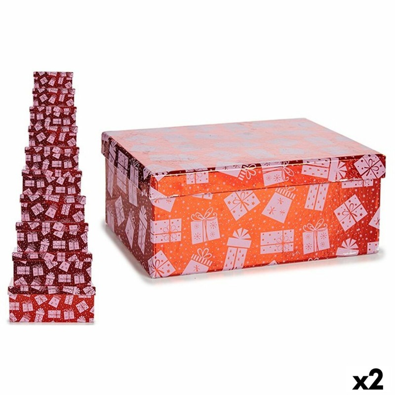 Set decoratieve dozen Geschenkbox...