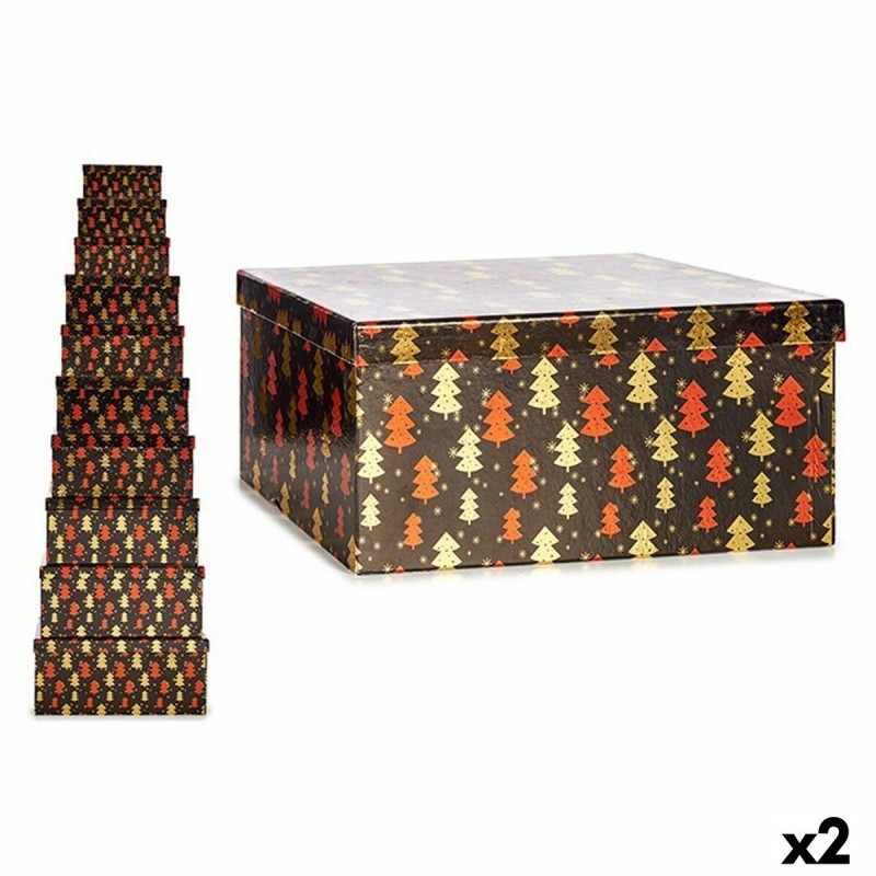 Set of decorative boxes Christmas...