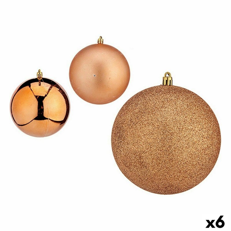 Set of Christmas balls Copper Plastic...