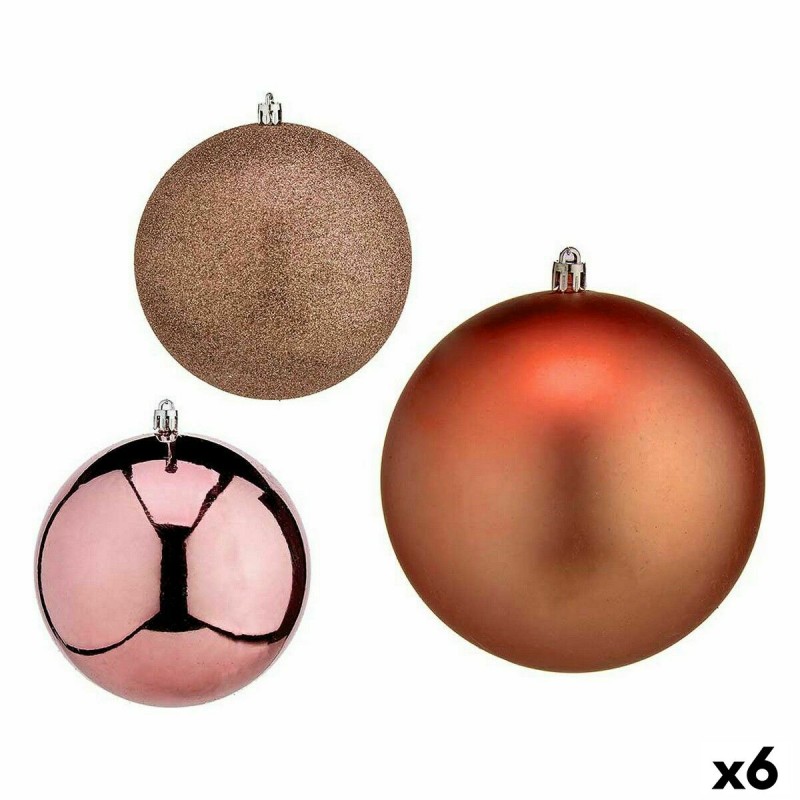 Set of Christmas balls Copper Plastic...