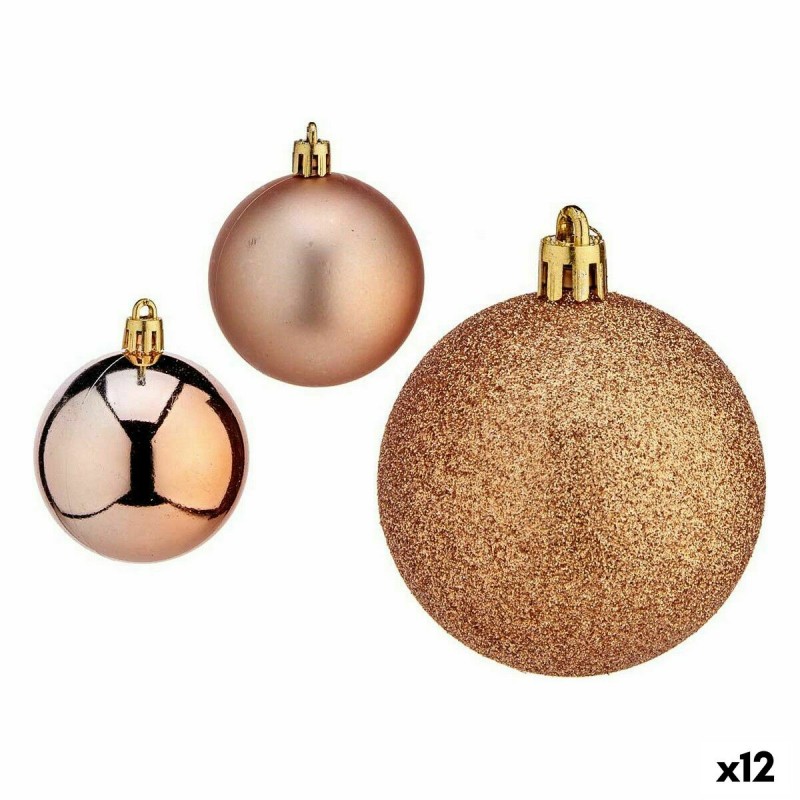 Set of Christmas balls Copper Plastic...