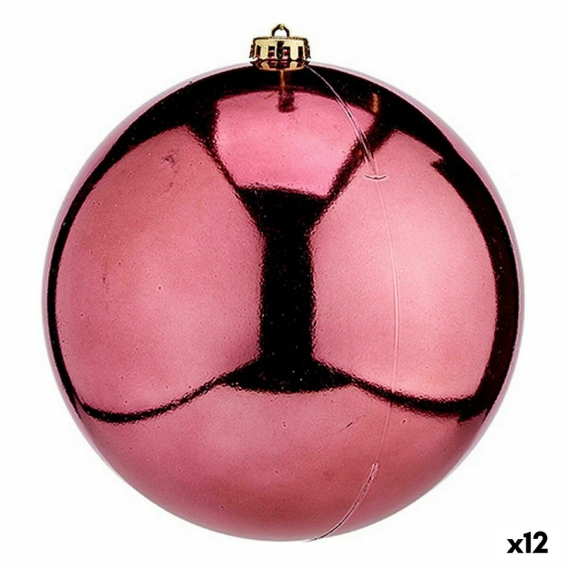 Christmas Bauble Pink Plastic 20 x 31...