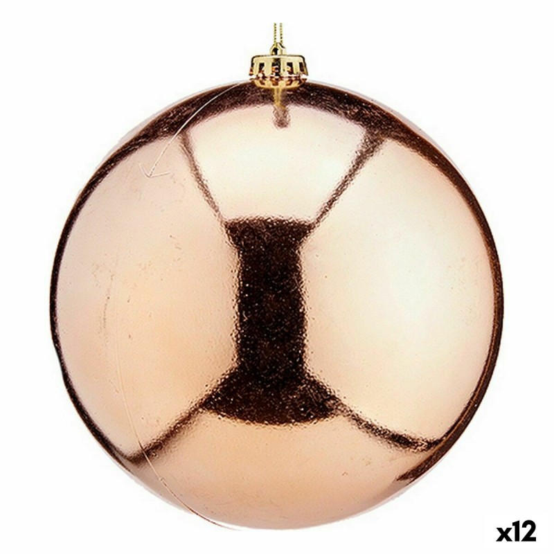 Christmas Bauble Copper Plastic 20 x...