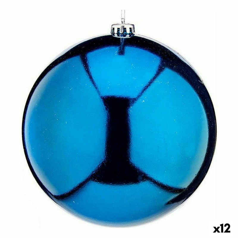 Christmas Bauble Blue Plastic 20 x 20...